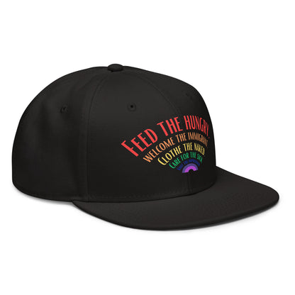 "Feed the Hungry" Structured Hat