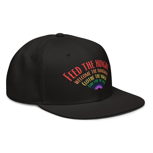 "Feed the Hungry" Structured Hat