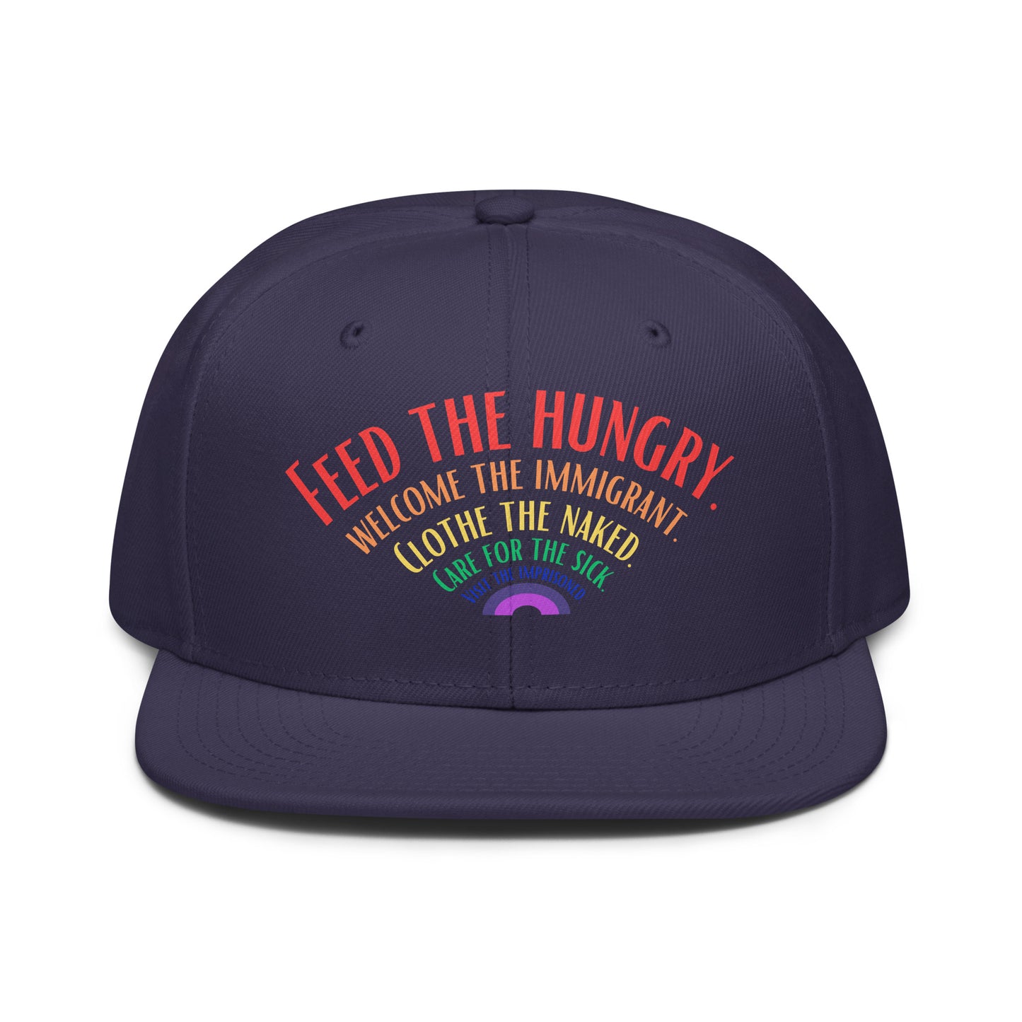 "Feed the Hungry" Structured Hat