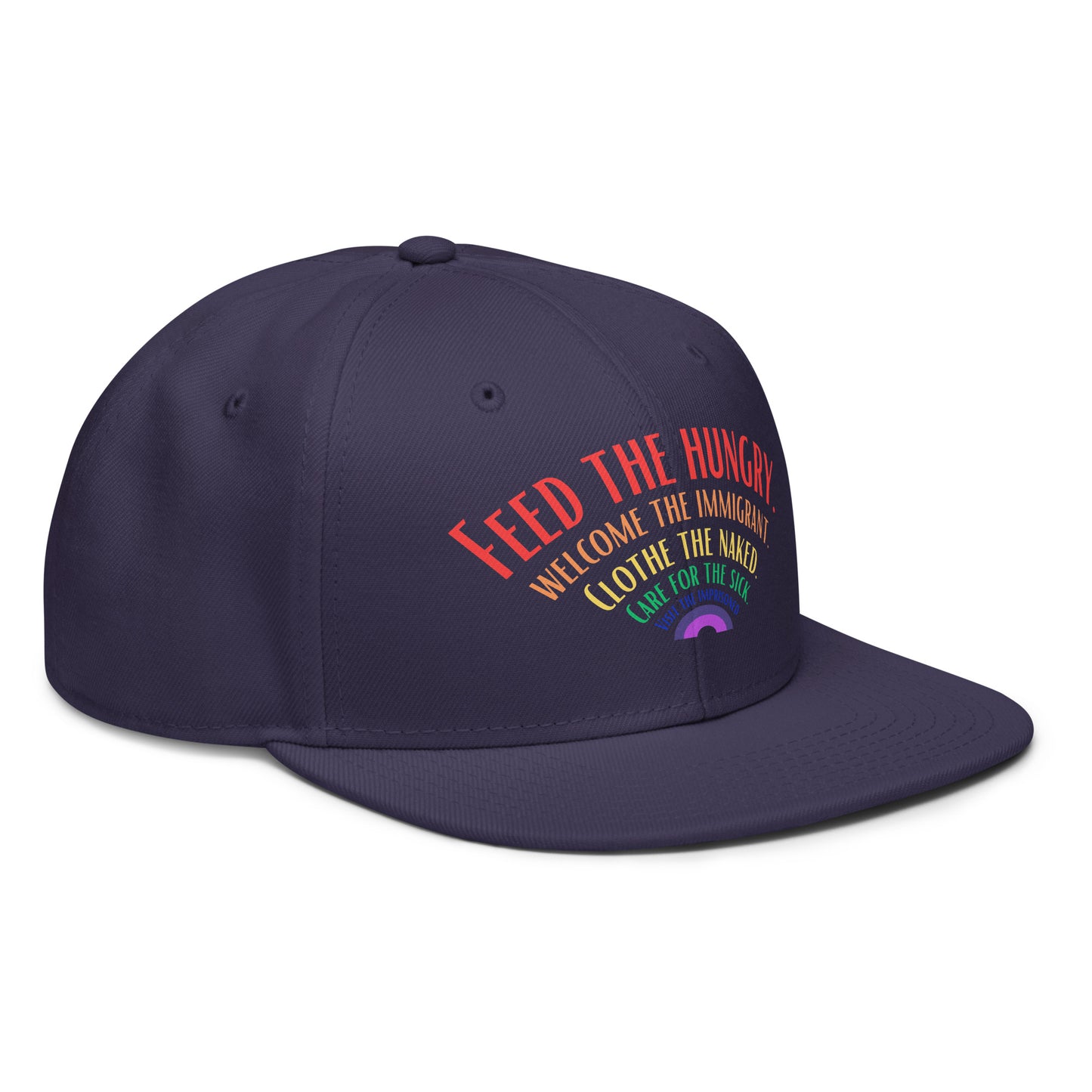 "Feed the Hungry" Structured Hat