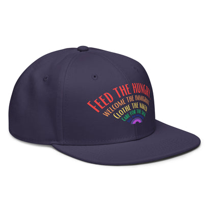 "Feed the Hungry" Structured Hat