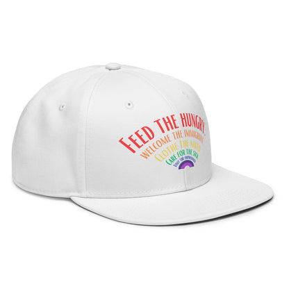 "Feed the Hungry" Structured Hat